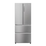 Rfrigrateur multi - portes - haier - hfr3718enmm - classe e - 402 l (262 + 140) - 37 db - gris