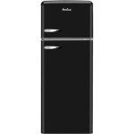 Rfrigrateur rtro annes 50 amica ar7252n noir a + + - 2 portes - 245l - dgivrage automatique