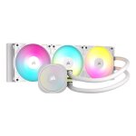 Refroidissement pc - corsair - cw - 9060095 - ww - nautilus 360 argb blanc liquid cpu cooler