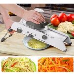 Rglable mandoline trancheuse manuel lgumes cutter de pommes de terre trancheuse carotte rpe julienne ...