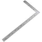 Règle à angle droit - equerre couture - inoxydable - 150x300mm - angle de 90° - outil de menuisier Règle à angle droit - equerre couture - inoxydable - 150x300mm - angle de 90° - outil de menuisier