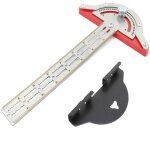 R�gle de bord pour le travail du bois r�gle doutils de pr�cision pour le travail du bois avec rapporteur ...