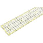R�gle de couture 15 cm x 60 cm transparente - r�gle pour cutter � rouletter�gle pour patchwork