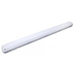 Rglette tanche pc + abs ip65 2x1 8w 36w 120 cm avec tube led plastique pf 09