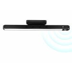 R�glette led cct rechargeable t�l�command�e avec capteur pir - coloris noir