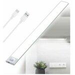 R�glette led cuisine sous meuble rechargeable usb - 40 cm - 2500 mah - lampe placard d�tecteur de mouvement ...