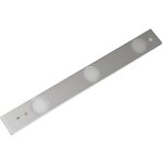 Réglette led - elexity - 3x 62w - capteur de mouvement - inox brossé - 50cm Réglette led - elexity - 3x 62w - capteur de mouvement - inox brossé - 50cm