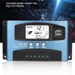 Rgulateur solaire mppt - gototop - 100a - 12v / 24v - cran lcd - protection intgre