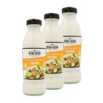 Reine de dijon - lot 3x sauce césar - bouteille 230ml Reine de dijon - lot 3x sauce césar - bouteille 230ml