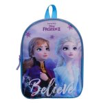La reine des neiges 2 sac  dos goter maternelle 31 cm 1 compartiment bleu / violet