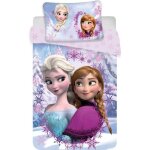 Parure de lit enfant reine des neiges - disney princesses - housse de couette coton - rversible