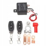Relais coupe circuit batterie 12v 200a 2 télécommandes sans fil universel interrupteur batterie antivol ... Relais coupe circuit batterie 12v 200a 2 télécommandes sans fil universel interrupteur batterie antivol ...