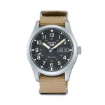 Montre - seiko - srpg35k1 - cuir noir - 5 atm - quartz - analogique - ronde - argenté Montre - seiko - srpg35k1 - cuir noir - 5 atm - quartz - analogique - ronde - argenté