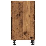 Remise 2026�caisson de cuisine brun - meuble bas de cuisine - armoire � vitrine - riga - avec rangement ...