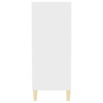 Remise 2026�enfilade de rangement blanc - buffet bas blanc - 57x35x90cm - bois d?ing�nierie 272 1557964 ...