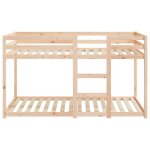 Remise 2026�s�parable en deux lits simples - lit superpos� enfant - sans matelas - 90x190cm - bois de ...