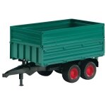 Remorque basculante double niveau - bruder - 2010 - stabilisateurs - porte arrire - parois amovibles ...