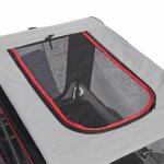 Remorque velo utilitaire maxi 50kg (dimensions l 138 x l 71x h70 cm) avec roues 16 x 3 fixation axe de ...