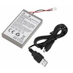 Remplacement 1000mah 3. 7v batterie rechargeable pour sony playstation ps4 contr?leur avec cable de charge ... Remplacement 1000mah 3. 7v batterie rechargeable pour sony playstation ps4 contr?leur avec cable de charge ...
