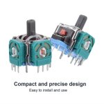 Remplacement de manette de jeu 2 pi�ces remplacement de 3d manette de jeu stick analogique pour ps4 contr�leur ...