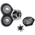 Remplacement de têtes de rasoir pour philips rq1250 avecn un brosses de nettoyage Remplacement de têtes de rasoir pour philips rq1250 avecn un brosses de nettoyage
