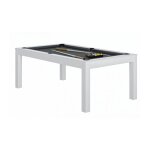 Ren? pierre billard charme blanc - drap gris ardoise - rfrence : 2389