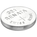 Renata - pile bouton oxyde argent 321 renata 1. 55v 14. 5mah - blister(s) x 11020