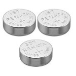 Renata pile pour montre unique 357 sr44sw ag13 1. 55v (3 x 357 ou sr44sw)