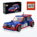 Renault super 5 turbo ? kit de construction 308 pi�ces ? compatible lego ? voiture miniature 1:24 - brickaura ...
