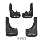 Pour renault captur bavettes garde - boue pour lavant et larrire 4 pices 4