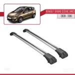 Barres de toit ace - 1 railing pour renault grand scenic (mk3) 2009 - 2016 - gris