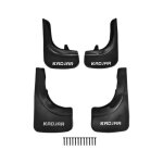 Pour renault kadjar bavettes garde - boue pour lavant et larrire 4 pices 6
