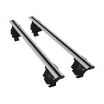 Barres de toit ace - 4 railing pour renault megane iv grand coup� 2016 - 2023 - gris - charge utile < ...