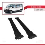 Compatible avec renault trafic 2001 - 2014 barres de toit fly mod�le railing porte - bagages de voiture ...