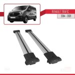 Compatible avec renault trafic 3 (x82) 2015 - 2026 fly model barres de toit railing porte - bagages de ...