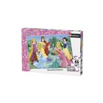 Puzzle 45 pices : rencontre avec les princesses disney