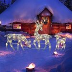 Renne lumineux noël extérieur led blanc lumière de cerf debout avec batterie nouvel an décoration vacances ... Renne lumineux noël extérieur led blanc lumière de cerf debout avec batterie nouvel an décoration vacances ...