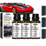Renovateur plastique voiture ext�rieur3pi�ce crystal coating plastique voiturenettoyant plastique voiture ...