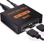 R�partiteur hdmi 1 entr�e 2 sorties 4k 3d 1080p hdmi 1 vers 2 voies pour ps4 xbox led lcd lecteur dvd ...