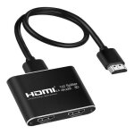 Splitter hdmi 1x2 amplificateur hdmi extension 3d full hd 1080p