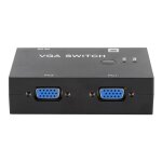 Rpartiteur vga vga splitter computer accessory 2 - in - 1 - out 2 port switcher accessoires daffichage ...
