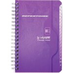 Rpertoire spirale 180 pages 5x5 70 g format 11 x 17 cm calligraphe
