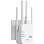 R�p�teur wifi 1200 mbps 5g + 2. 4g double fr�quence amplificateur wifi signal booster4 antennes2 rj45 ...