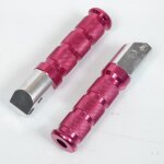 Repose cale pied passager aluminium rouge pour moto honda 1000 cbr 30122b Repose cale pied passager aluminium rouge pour moto honda 1000 cbr 30122b