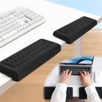 Repose - coudes en forme de l pour bureau repose - poignets pour clavier ensemble de 2 pi�ces coussin ...