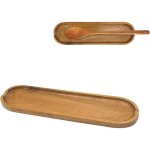 Repose - cuill�re en bois long porte - ustensiles de cuisine pour spatules et pinces .