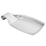 Repose - cuillère - duokon - argent - acier inoxydable - design contemporain - 11x21 cm Repose - cuillère - duokon - argent - acier inoxydable - design contemporain - 11x21 cm