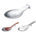 Repose cuill�re - inox - grand mod�le - 24x10cm - r�sistant - facile � nettoyer