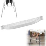 Repose - pieds r�glable antid�rapant pour chaise haute b�b� - plastique l�ger avec anneaux en caoutchouc ...