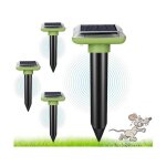 Rpulsifs anti - taupesrpulsif taupe solairerpulsif serpent ultrason 4 pcsultrasons borne pour taupes ...